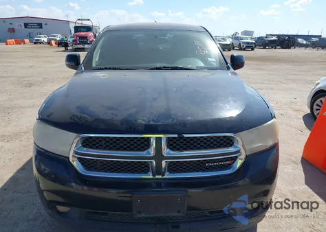 2013 Dodge Durango Sxt из США, поврежденный, VIN 1C4RDHAG9DC669619